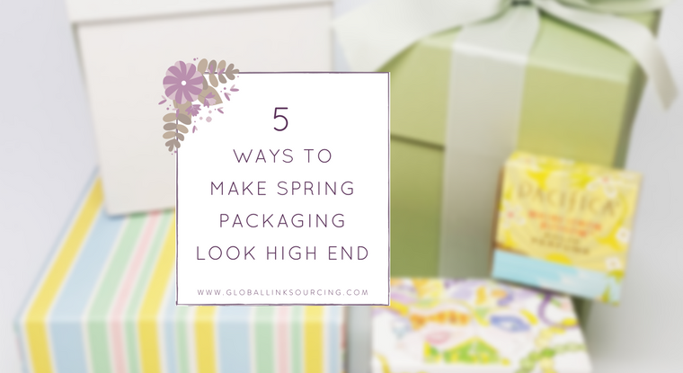 5 ways to make spring packaging look high end